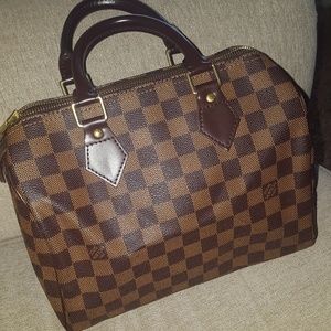 Louis Vuitton Damier Ebene Speedy 25